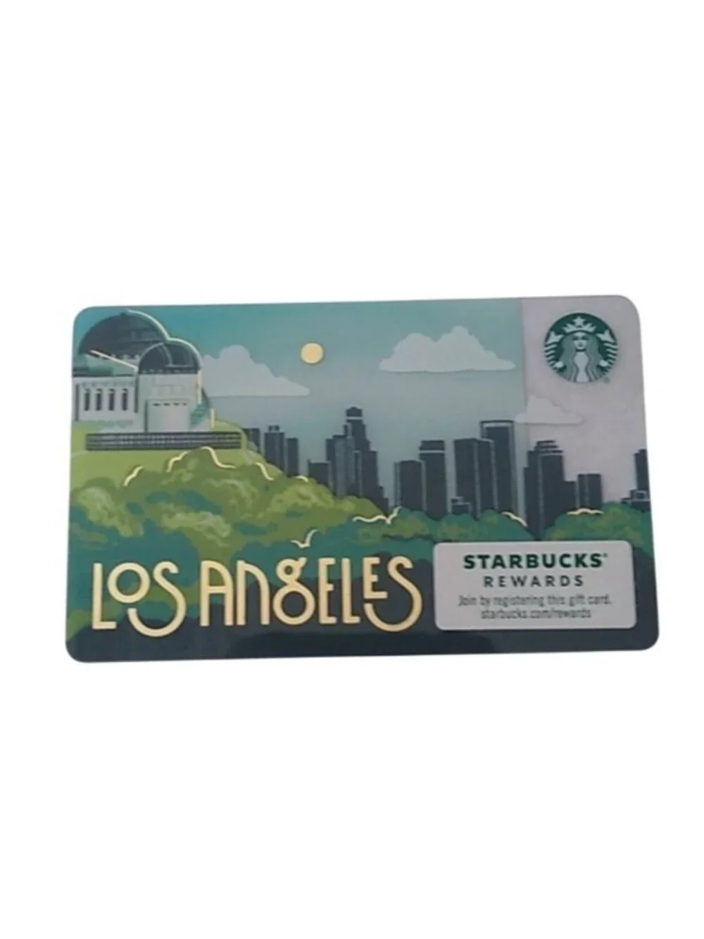 Starbucks Been There Series Los Angeles Mug + Zero Balance GC
